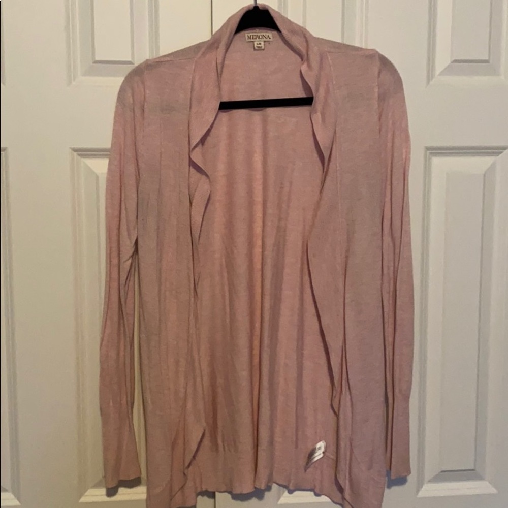 Open front cardigan